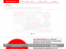 Screenshot der Domain kompetenznetz-bahntechnik.de