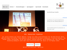Screenshot der Domain ksb-weimarer-land.de