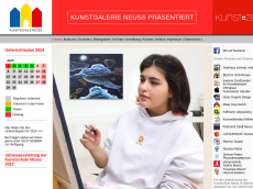 Screenshot der Domain kunstschule-neuss.de