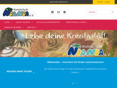 Screenshot der Domain kunstschule-noanoa.de