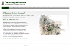 Screenshot der Domain lamuca.de
