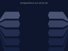Screenshot der Domain landgasthaus-zur-eiche.de