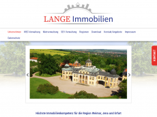 Screenshot der Domain lange-immobilien-hausverwaltung.de
