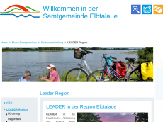 Screenshot von leader-elbtalaue.de