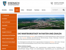 Screenshot der Domain leitbild-eisenach.de