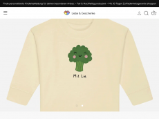 Screenshot der Domain liebe-geschenke.de