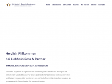 Screenshot der Domain liebhold-partner.de