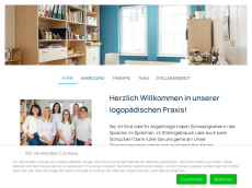 Screenshot der Domain logopaedie-henneberger.de
