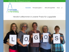 Screenshot der Domain logopaedie-herrenberg.de