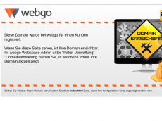 Screenshot der Domain lose4web.de