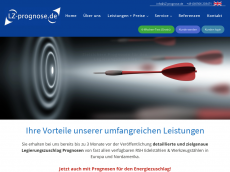 Screenshot der Domain lzprognose.de