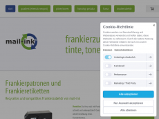 Screenshot der Domain mail-ink.de