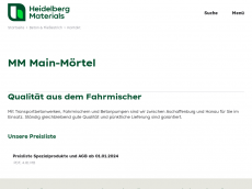 Screenshot der Domain main-moertel.de