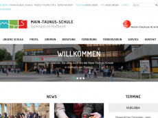 Screenshot der Domain main-taunus-schule.de
