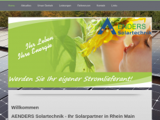 Screenshot der Domain main-taunus-solar.de
