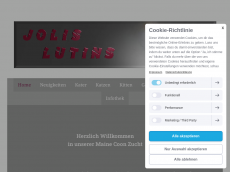 Screenshot der Domain maine-coon-of-jolis-lutins.de