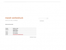 Screenshot von marah-werbedruck.de