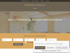 Screenshot der Domain marah.de