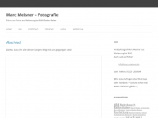 Screenshot der Domain marc-meisner.de