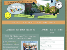 Screenshot von marienschule-twist.de