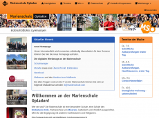 Screenshot der Domain marienschule.com