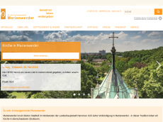 Screenshot der Domain marienwerder.de