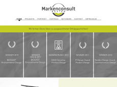 Screenshot der Domain markenconsult.com