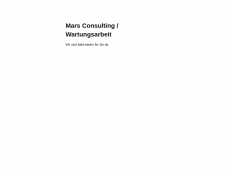 Screenshot der Domain mars-consulting.de