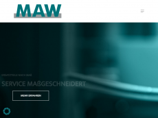 Screenshot der Domain maw-westhofen.de