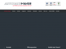 Screenshot der Domain mayer-tuerkheim.de