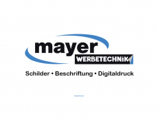 Screenshot der Domain mayer-werbetechnik.de