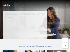 Screenshot der Domain meg-zutrittskontrolle.de