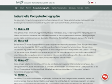 Screenshot der Domain mikro-ct.de