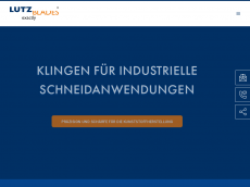 Screenshot der Domain mikro-klingen.de