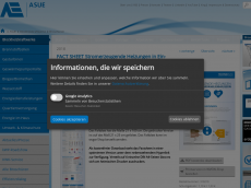 Screenshot der Domain mikro-kwk.de