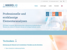 Screenshot der Domain mikro-lab.de