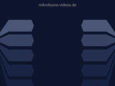 Screenshot der Domain mikrofauna-videos.de