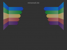 Screenshot der Domain miramail.de