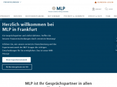 Screenshot der Domain mlp-frankfurt.de