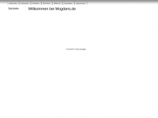 Screenshot der Domain mogdans.de