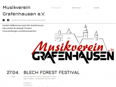 Screenshot der Domain mv-grafenhausen.de