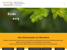Screenshot der Domain mzv-hegau.de