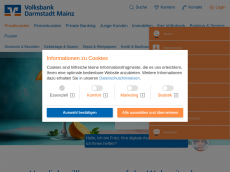 Screenshot der Domain mzvoba.de