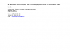 Screenshot der Domain mzwo-immobilien.de