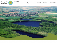 Screenshot der Domain naturparkrheinland.de