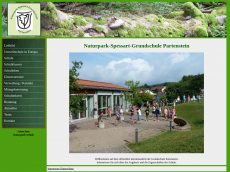 Screenshot der Domain naturparkschule.de