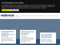 Screenshot der Domain neuknob.de