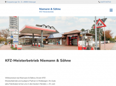 Screenshot der Domain niemann-soehne.de