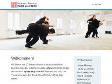 Screenshot der Domain ninjutsu-kreuzberg.de