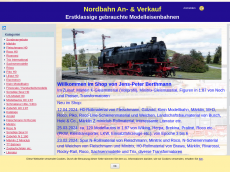 Screenshot der Domain nordbahn.net